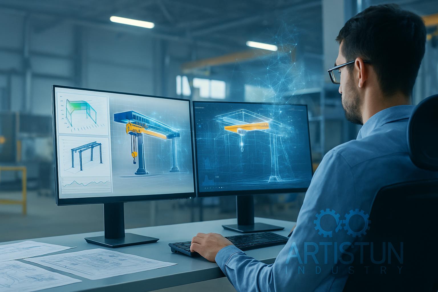 طراحی مهندسی تخصصی تجهیزات جرثقیل صنعتی ACG