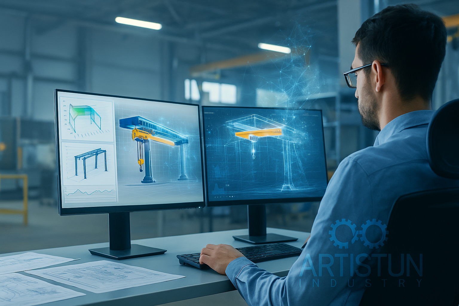 ACG specialized engineering design for industrial cranes