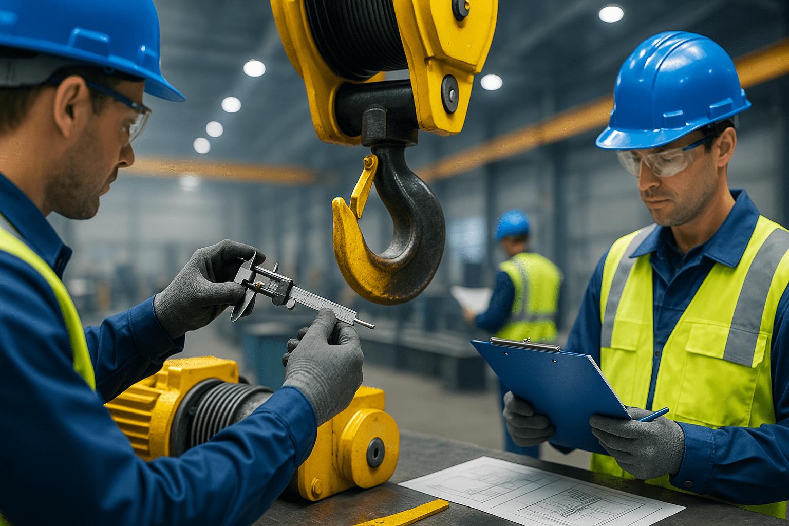 ACG factory and industrial crane equipment manufacturing process