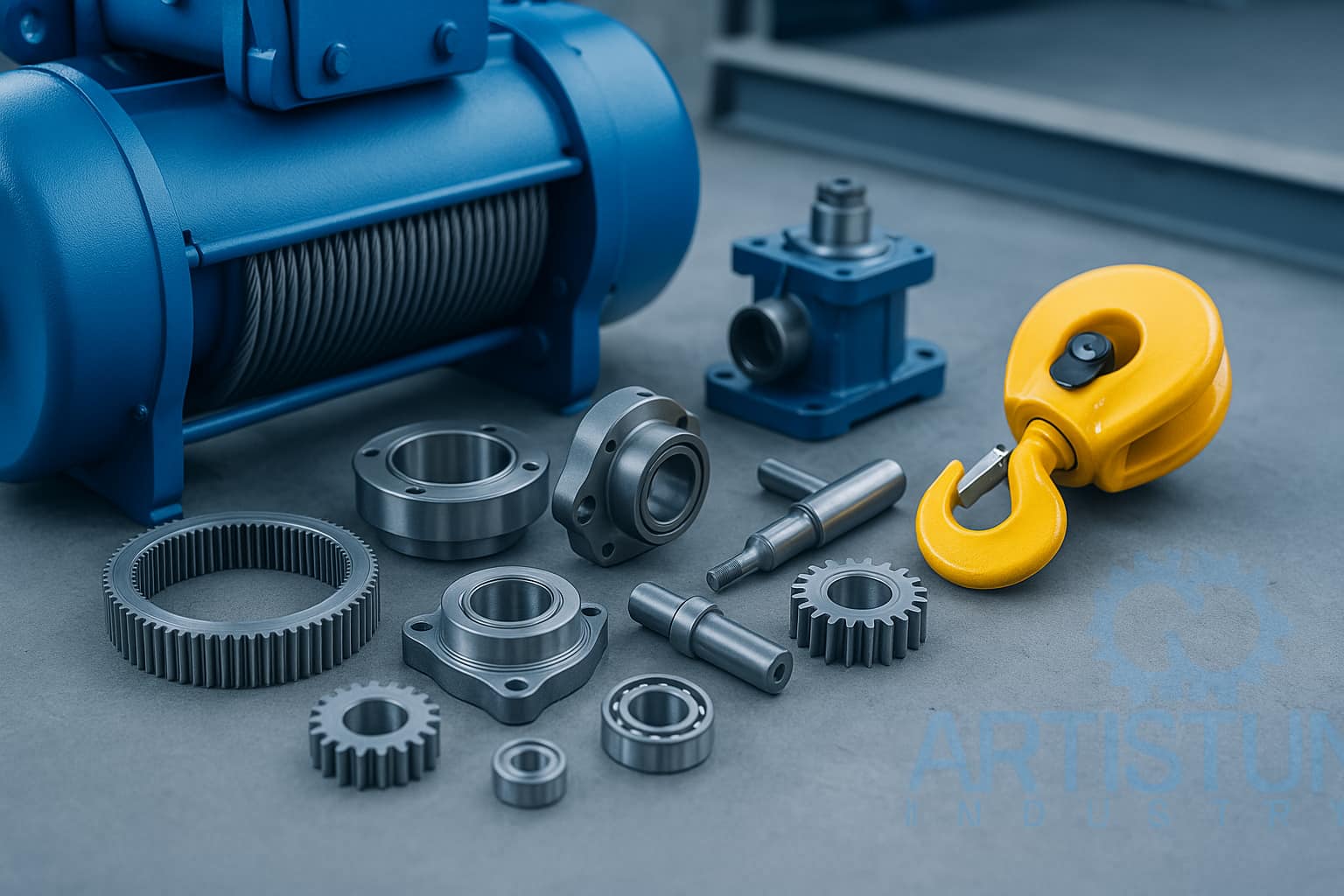 قطعات یدکی جرثقیل صنعتی ACG